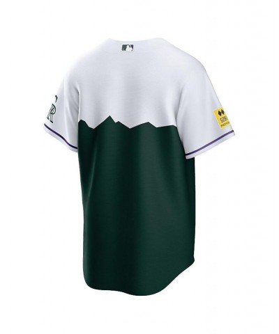 Men's Green Colorado Rockies 2022 City Connect Replica Team Jersey $76.54 Jersey