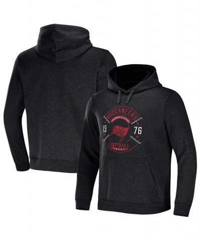 Men's NFL x Darius Rucker Collection by Heather Charcoal Tampa Bay Buccaneers Radar Pullover Hoodie $32.85 Sweatshirt