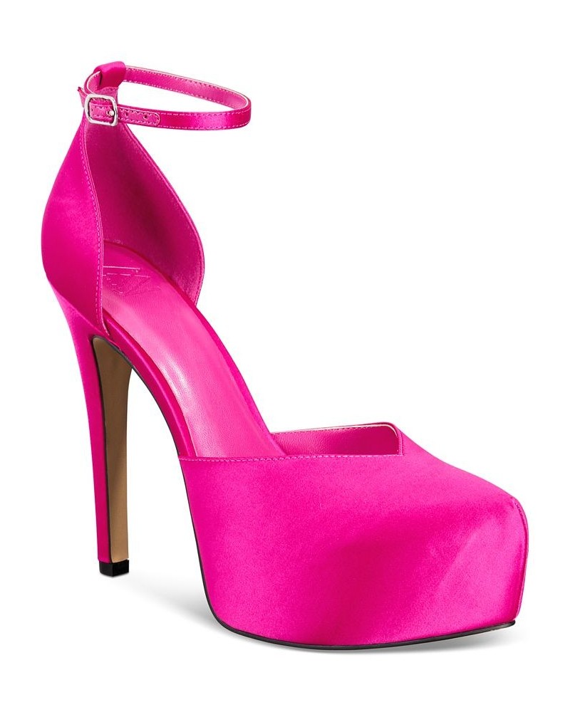 Women's Satiya Platform Dress Sandals Pink $62.40 Shoes