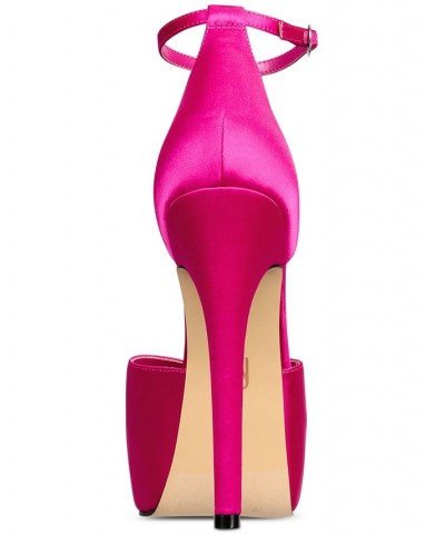 Women's Satiya Platform Dress Sandals Pink $62.40 Shoes