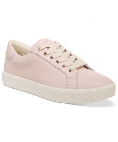 Ethyl Lace-Up Low-Top Sneakers Pink $36.80 Shoes