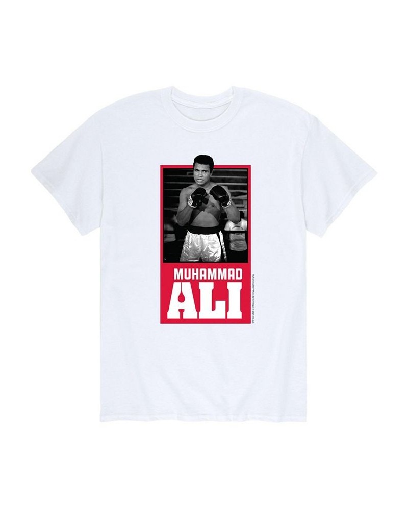 Men's Muhammad Ali T-shirt White $20.99 T-Shirts