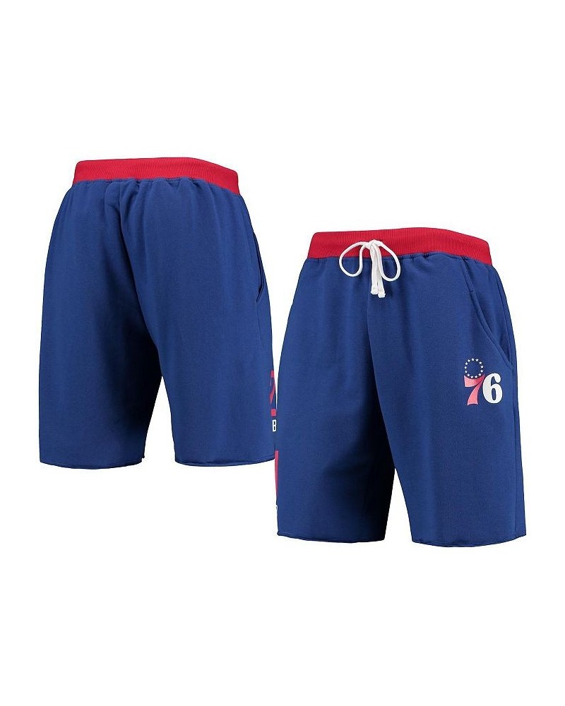 Men's Joel Embiid Royal Philadelphia 76ers Name and Number Shorts $20.70 Shorts