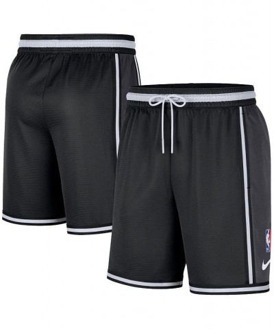 Men's Black Brooklyn Nets Pre-Game Performance Shorts $32.25 Shorts