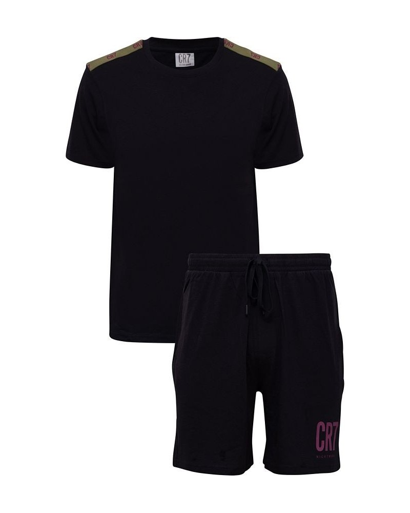 Men's Loungewear T-shirt and Shorts, 2-Piece Set $29.20 Pajama