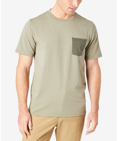 Men's Contrast Pocket Short Sleeve T-Shirt PD01 $32.45 T-Shirts