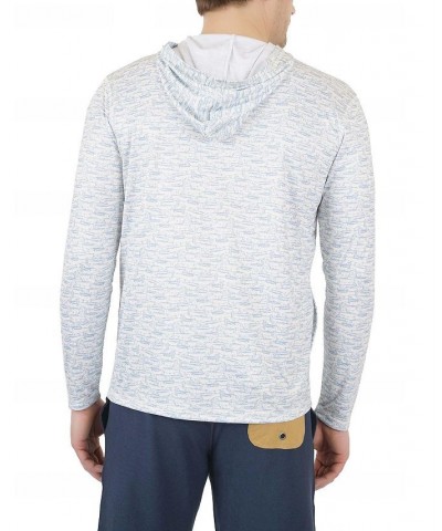 Men's Wayfinder Sun Protection Hoodie White $25.49 Sweatshirt