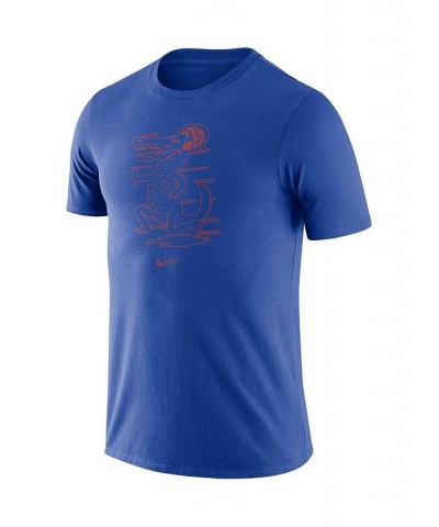 Men's Royal Florida Gators Old-School Logo Tri-Blend T-shirt $21.15 T-Shirts