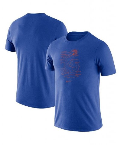 Men's Royal Florida Gators Old-School Logo Tri-Blend T-shirt $21.15 T-Shirts