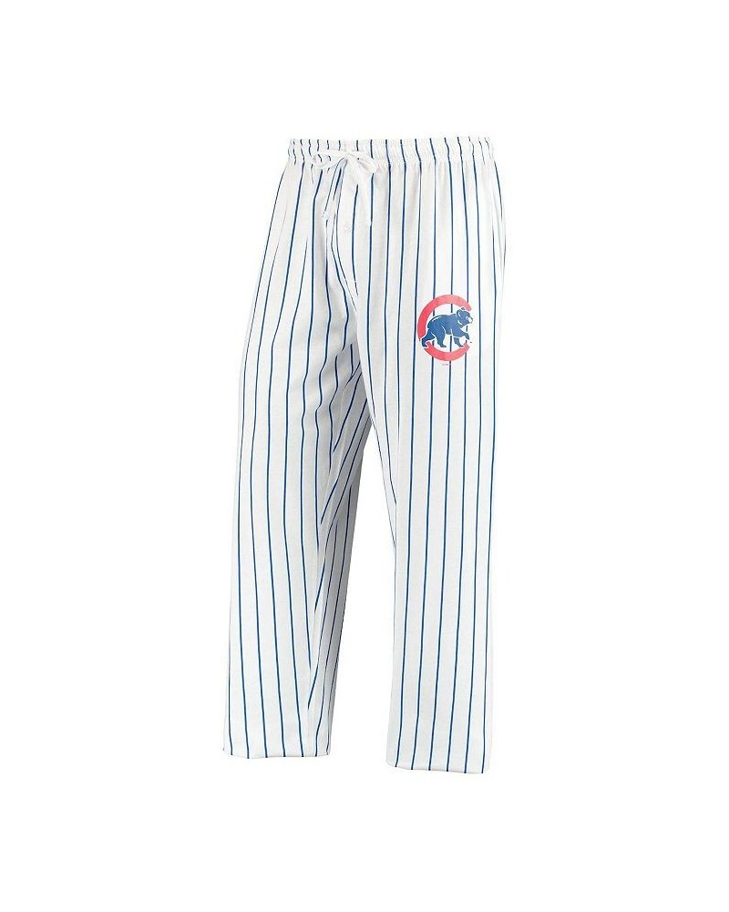 Men's White, Royal Chicago Cubs Vigor Lounge Pant $32.99 Pajama