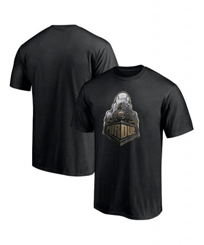 Men's Branded Black Purdue Boilermakers Team Midnight Mascot T-shirt $14.29 T-Shirts