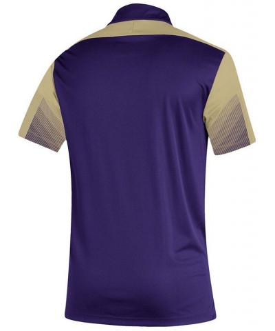 Men's Purple Washington Huskies 2021 Sideline Primeblue Polo $33.65 Polo Shirts