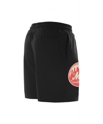 Men's Black New York Mets Color Pack Knit Shorts $38.99 Shorts