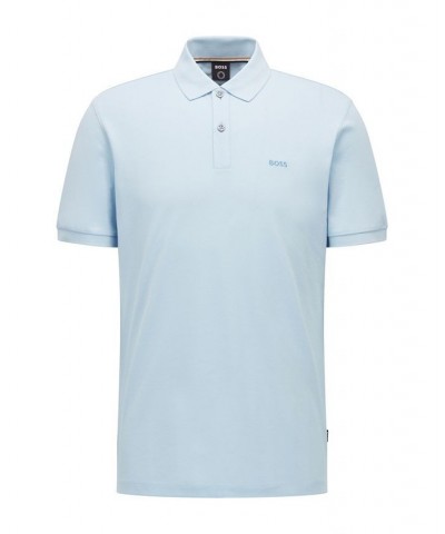 Boss Men's Cotton Polo Shirt Blue $42.14 Polo Shirts