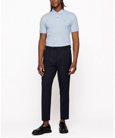 Boss Men's Cotton Polo Shirt Blue $42.14 Polo Shirts