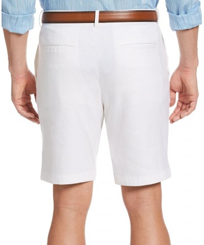 Men's Flat Front 9" Shorts White $22.42 Shorts