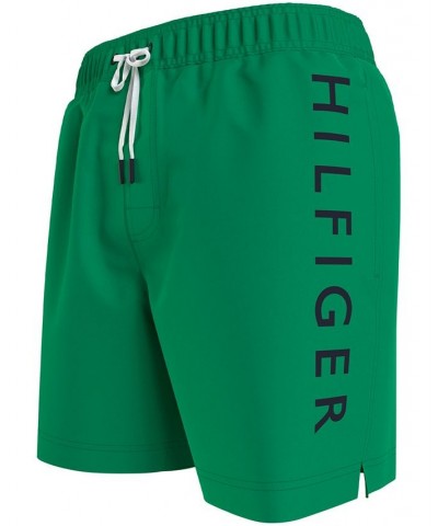 Men's Regular-Fit Logo-Print 7" Swim Trunks PD01 $19.67 Swimsuits