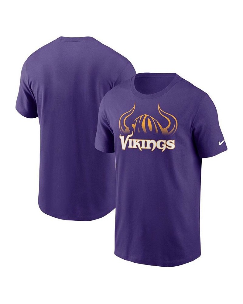 Men's Minnesota Vikings Hometown Collection Helmet T-Shirt $16.95 T-Shirts