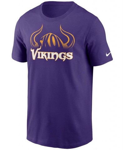 Men's Minnesota Vikings Hometown Collection Helmet T-Shirt $16.95 T-Shirts