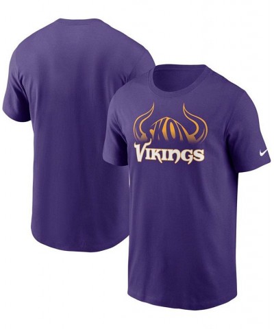 Men's Minnesota Vikings Hometown Collection Helmet T-Shirt $16.95 T-Shirts