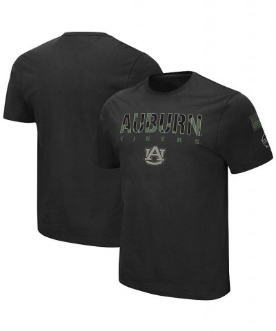 Men's Black Auburn Tigers Big and Tall OHT Military-Inspired Appreciation Informer T-shirt $25.49 T-Shirts