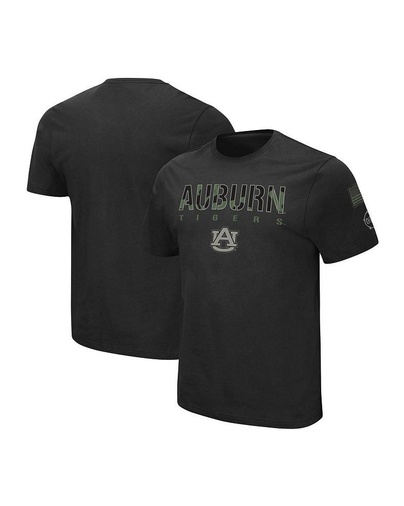 Men's Black Auburn Tigers Big and Tall OHT Military-Inspired Appreciation Informer T-shirt $25.49 T-Shirts