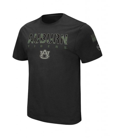 Men's Black Auburn Tigers Big and Tall OHT Military-Inspired Appreciation Informer T-shirt $25.49 T-Shirts