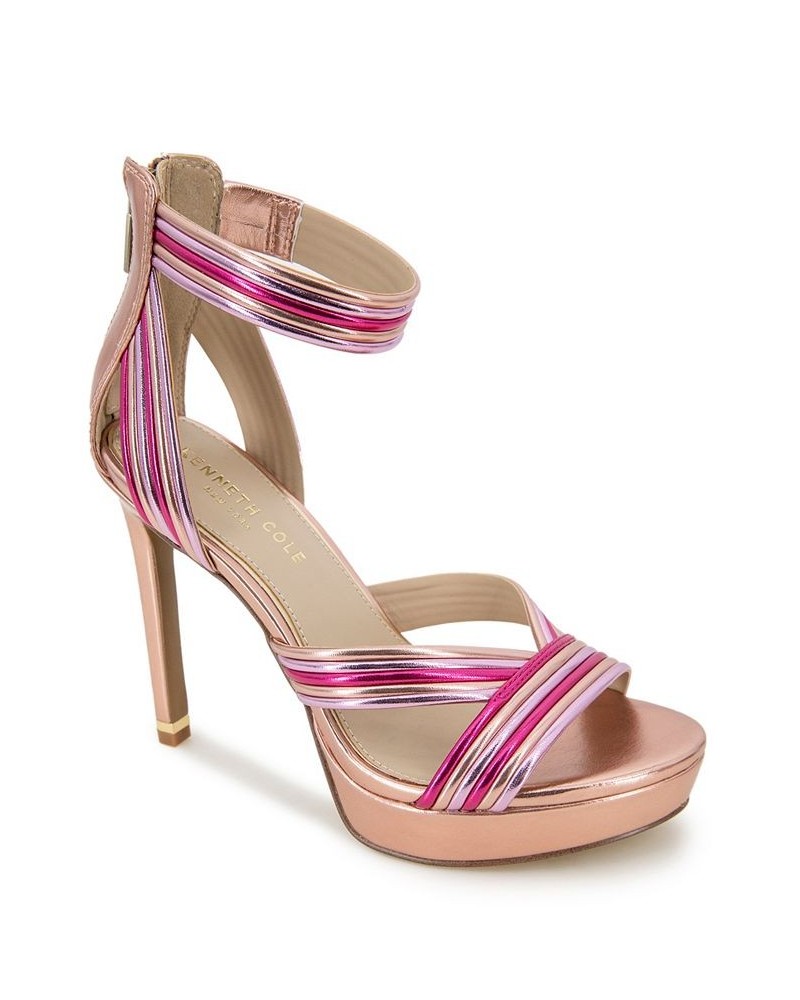 Women's Strappy Nadine Sandals Multi $50.04 Shoes