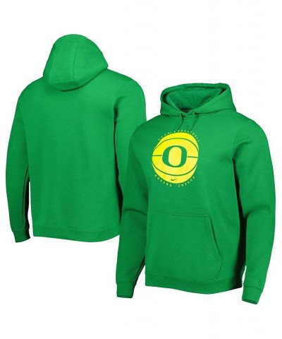 Men's Green Oregon Ducks Basketball Pullover Hoodie $45.04 Sweatshirt