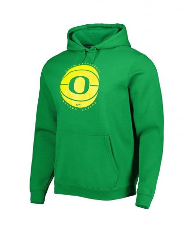 Men's Green Oregon Ducks Basketball Pullover Hoodie $45.04 Sweatshirt