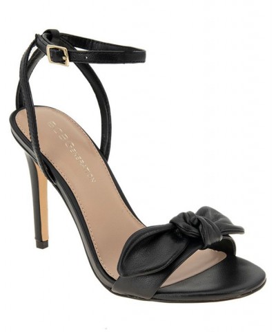 Women's Jamina Bow Detail Dress Sandal Black $51.60 Shoes