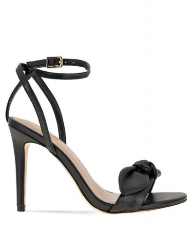 Women's Jamina Bow Detail Dress Sandal Black $51.60 Shoes