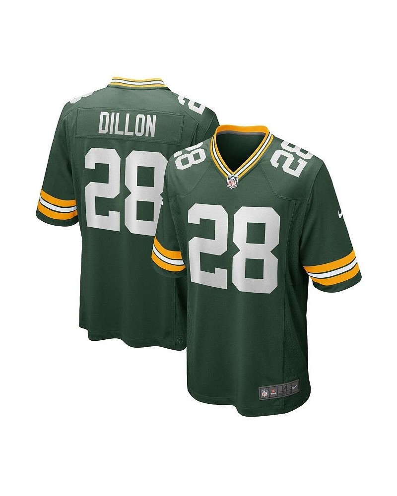 Men's AJ Dillon Green Green Bay Packers Game Player Jersey $40.66 Jersey