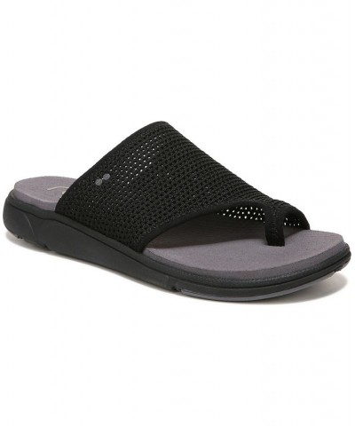 Women's Margo-Slide Sandals Black $32.00 Shoes