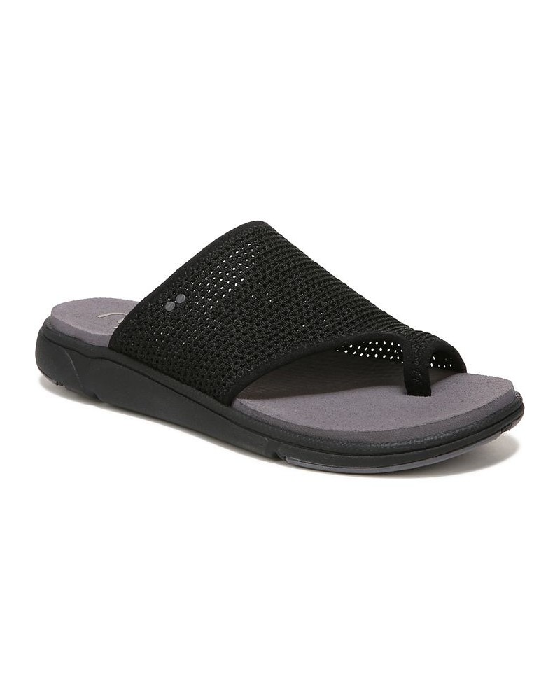 Women's Margo-Slide Sandals Black $32.00 Shoes