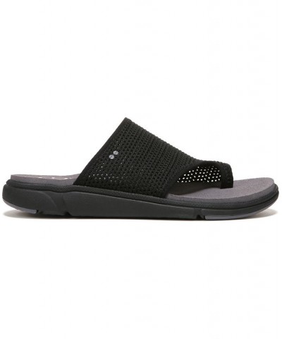 Women's Margo-Slide Sandals Black $32.00 Shoes