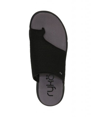 Women's Margo-Slide Sandals Black $32.00 Shoes