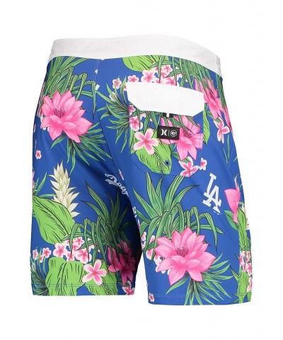 Men's x '47 Royal Los Angeles Dodgers Phantom Tailgate Swim Shorts $41.59 Swimsuits