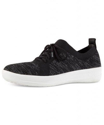 Women's F-Sporty Uberknit Sneakers Black $41.04 Shoes