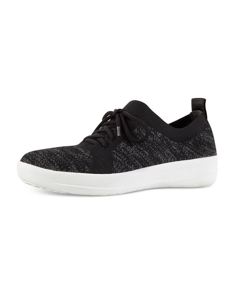 Women's F-Sporty Uberknit Sneakers Black $41.04 Shoes