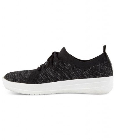 Women's F-Sporty Uberknit Sneakers Black $41.04 Shoes