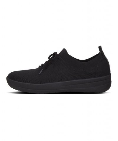 Women's F-Sporty Uberknit Sneakers Black $41.04 Shoes