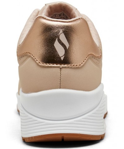 Women's Street Uno - Shimmer Away Casual Sneakers Tan/Beige $36.90 Shoes