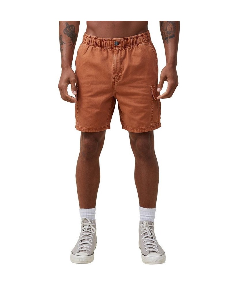 Men's Worker Chino Shorts Orange $30.79 Shorts