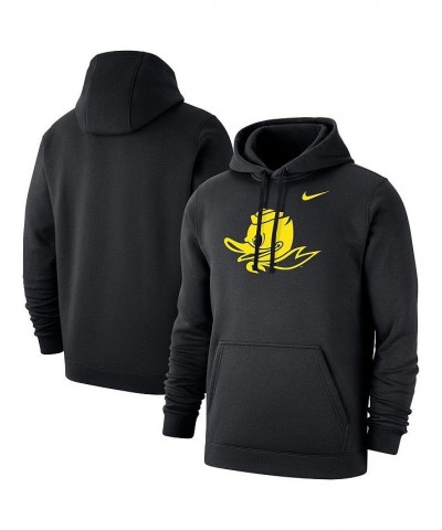 Men's Black Oregon Ducks Big and Tall Alternate Logo Club Pullover Hoodie $34.00 Sweatshirt