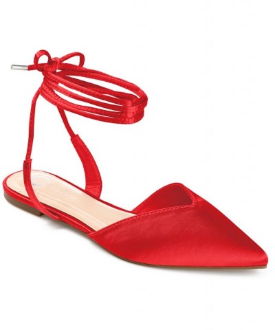 Women's Theia Tie-Up Flats PD06 $40.80 Shoes