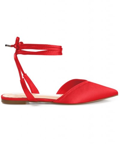 Women's Theia Tie-Up Flats PD06 $40.80 Shoes