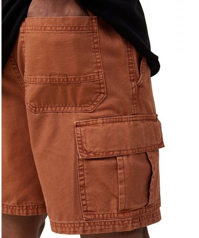 Men's Worker Chino Shorts Orange $30.79 Shorts