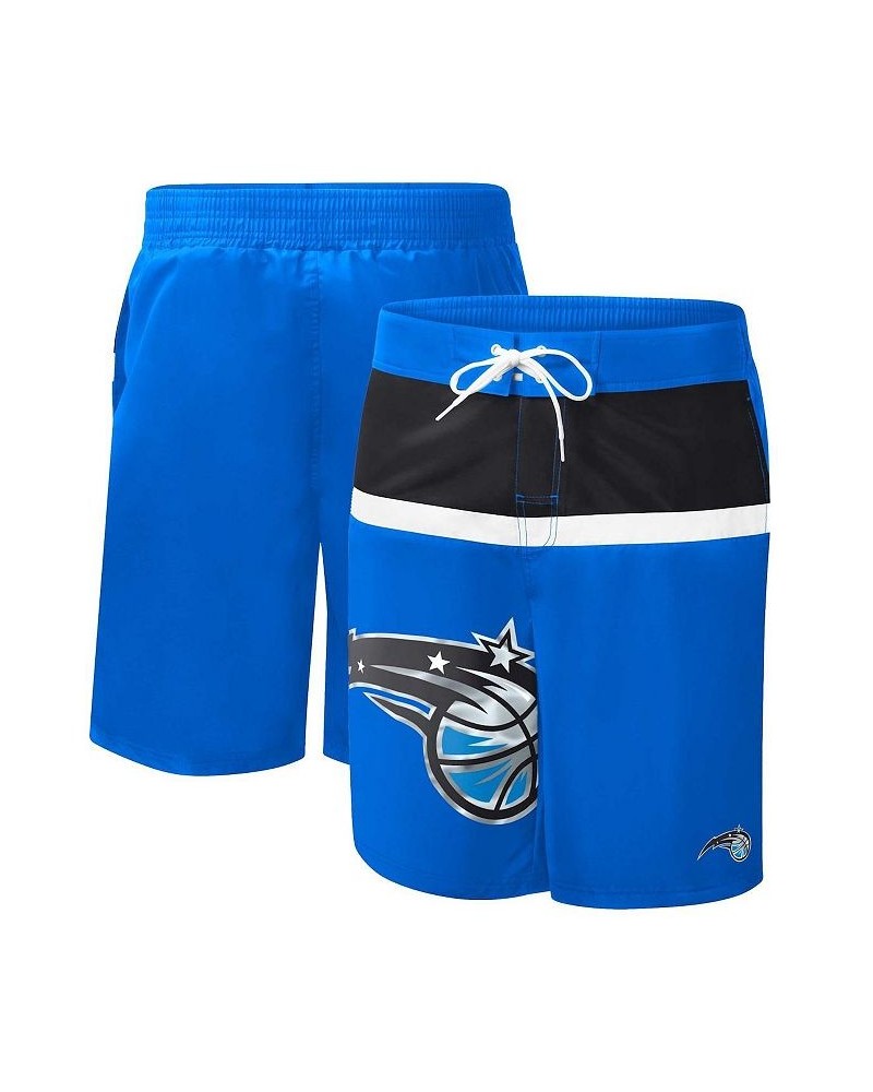 Men's Blue Orlando Magic Sea Wind Swim Trunks $29.25 Swimsuits