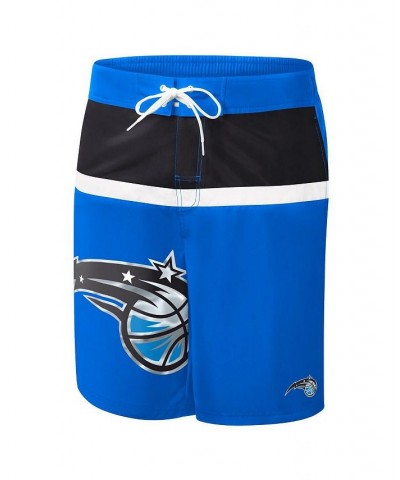 Men's Blue Orlando Magic Sea Wind Swim Trunks $29.25 Swimsuits